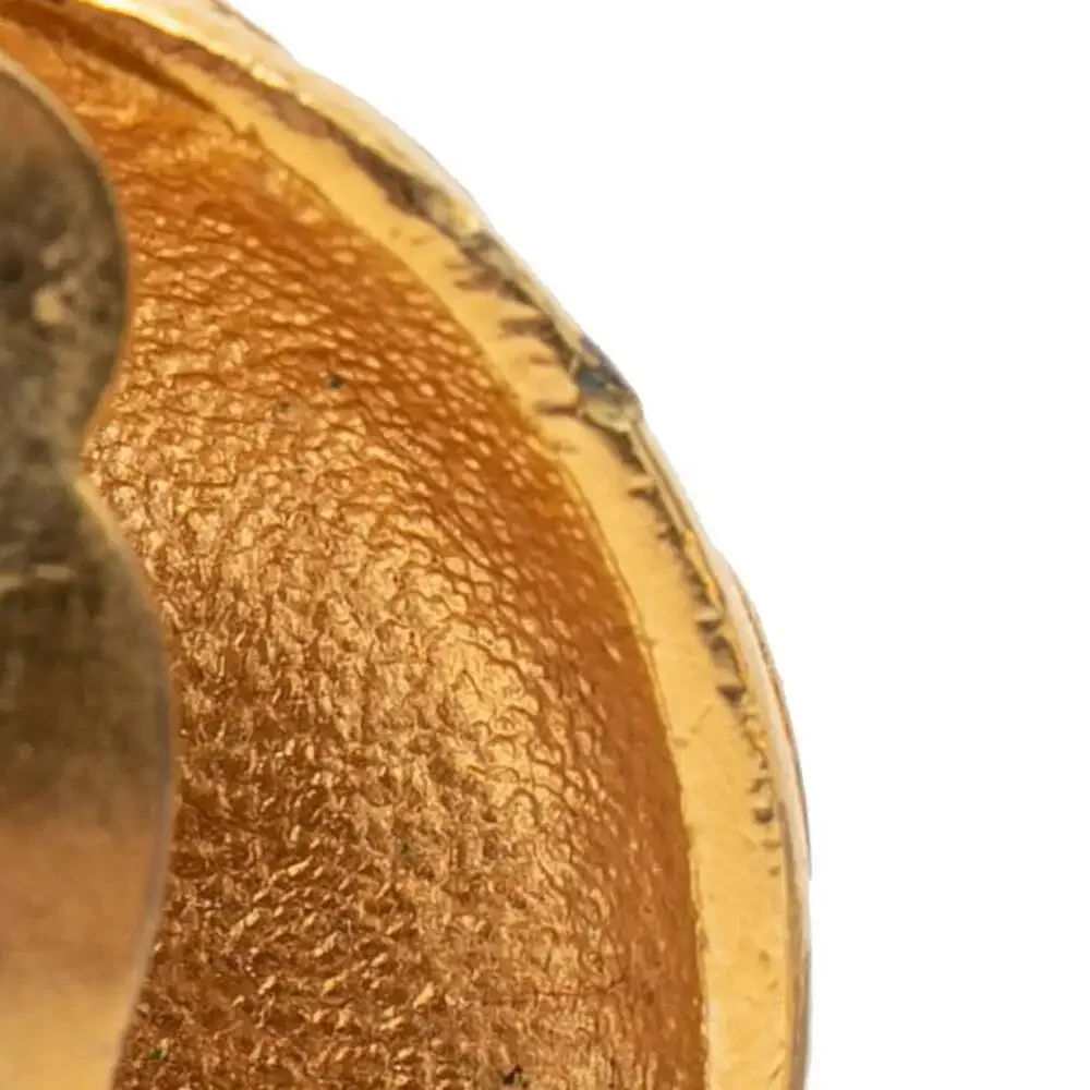 Chanel Cc Logo Clip-On Earrings Metal #246686C68B - Picture 5 of 6